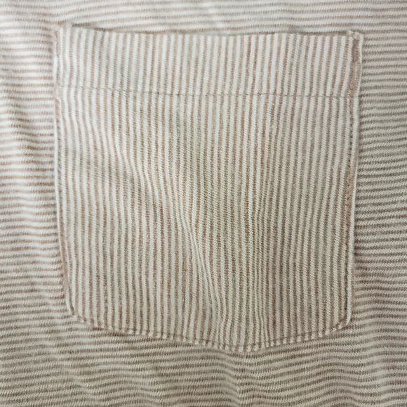 Cat & Jack Long Sleeve Red and White Striped Shirt size 4t - Picture 3 of 6